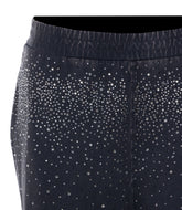 DELAVE' JERSEY PANTS WITH RHINESTONES