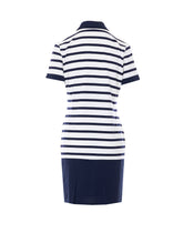 STRIPED SHORT DRESS