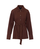 GIACCA IN COTONE CON CINTURA CHERYL