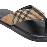 PAVILION CHECK SANDALS