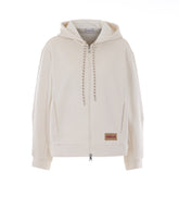 LOGO ZIPPED HOODIE