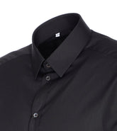 CAMICIA ELASTICIZZATA IN COTONE GOLD FIT