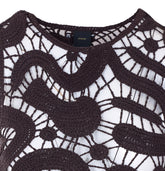 ERUZIONE TOP HANDY GEOMETRIC CROCHET