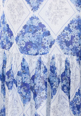 FLORAL PRINT RAMIE' LONG DRESS