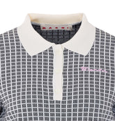 MARNI LOGO KNITTED POLO
