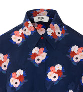 CAMICIA CON MOTIVO FENDI BOUQUET