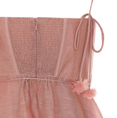 LUNA RUFFLE MIDI DRESS