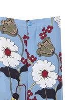 PANTALONE PALAZZO CON STAMPA MELODIA