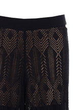 PANTALONE IN MAGLIA TRAFORATA
