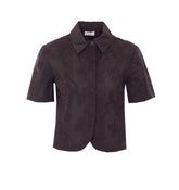 SHIRT WITH EMBROIDERY AND SEQUINES