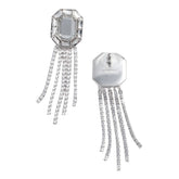 CRYSTAL DROPLET EARRINGS
