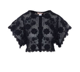 GIACCA IN MAGLIA A FIORI