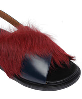 FUSSBETT SANDALS WITH LONG HAIR