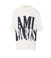 AMI PARIS PRINT OVERSIZE T-SHIRT