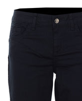 PANTALONI SKINNY CON RICAMO IN SANGALLO