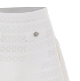 POINTELLE KNIT MINI SKIRT