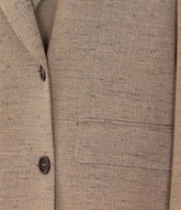 SICILY DOUBLE-BREASTED BLAZER TWEED EFFECT