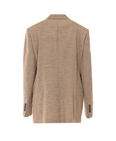 SICILY DOUBLE-BREASTED BLAZER TWEED EFFECT