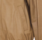 BLOUSON IN FINE BABY CALF CON CAPPUCCIO