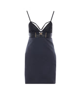 MINI DUCHESSE DRESS WITH ELASTIC BANDS