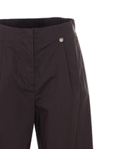 FLARE POPLIN PANTS