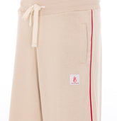PANTALONE JOGGER CON PATCH LOGO FLAME