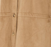 FAUX SUEDE SHIRT