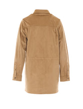 FAUX SUEDE SHIRT
