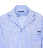 CAMICIA VANITY IN POPELINE RIGATO