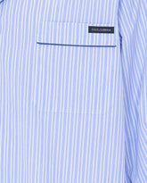 CAMICIA VANITY IN POPELINE RIGATO