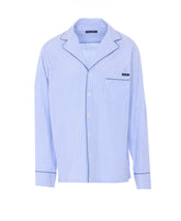 CAMICIA VANITY IN POPELINE RIGATO