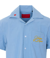 CAMICIA BOWLING CON LOGO
