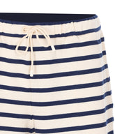 LOGO STRIPED SHORTS