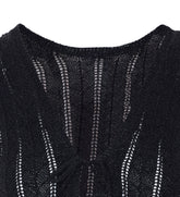 DOUBLE-USE VEST IN KNIT