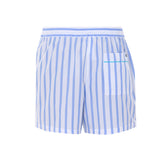 STRIPED POPLIN SHORTS