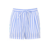 STRIPED POPLIN SHORTS