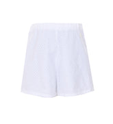 SHORTS IN SANGALLO CON LOGO