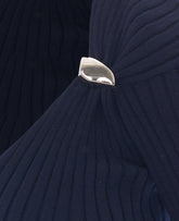 CASHMERE AND RIBBED SILK KNIT