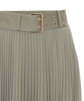 LONG PLEATED SKIRT