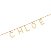 CHLOE' LETTERS NECKLACE