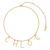 CHLOE' LETTERS NECKLACE