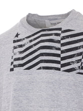 JOURNEY T-SHIRT WITH FLAG PRINT