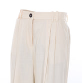 BRESCELLO FLAME PANTS WITH IRONED FOLD