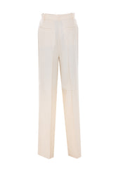 BRESCELLO FLAME PANTS WITH IRONED FOLD