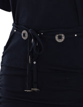 ANGUILLARA SHORT DRESS WITH BELT