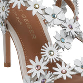 SANDALO CON TACCO FLOWER