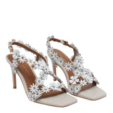 SANDALO CON TACCO FLOWER
