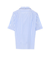 CAMICIA IN POPELINE A RIGHE