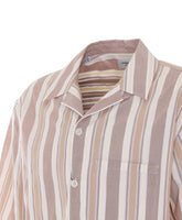 CAMICIA A MANICA CORTA CASSANDRE A RIGHE
