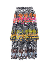 RUTA MAXI RUFFLED SKIRT
